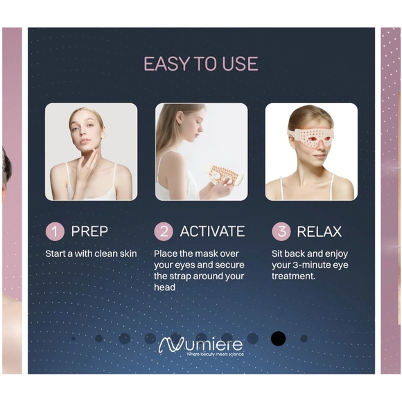 Numiere Feather LED Mask - Picture 6 of 14